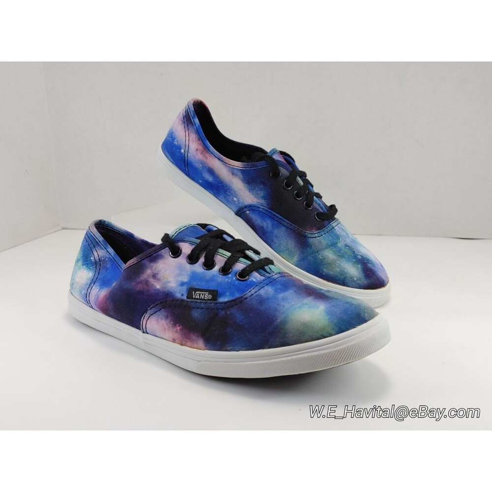 Vans® Unisex Cosmic Galaxy TB4R Blue Casual Shoes Sneakers Size M 6.5 W 8